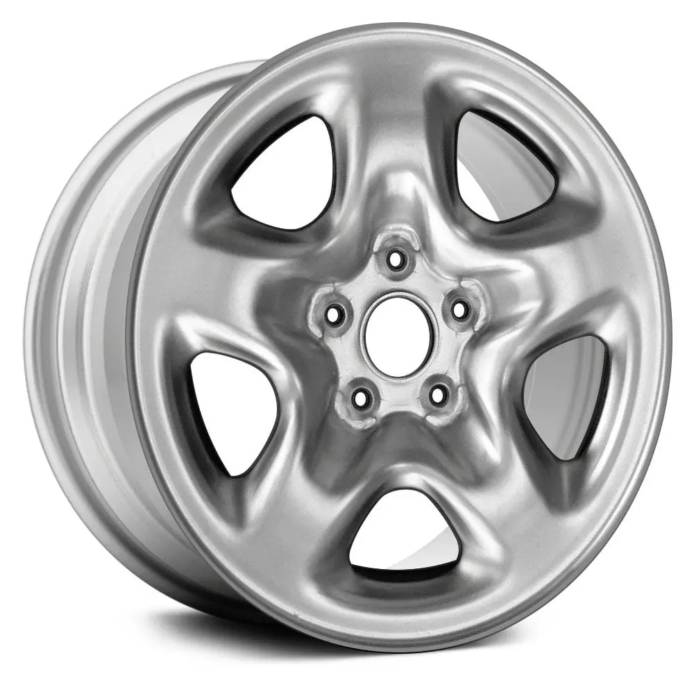 16 X 6.5 Steel Remanufactured Wheel With 5 X 114.3 Bolt Pattern | Oem Factory Replacement Rim | Lexus Rx 1999-2000 - Silver | Silver 1