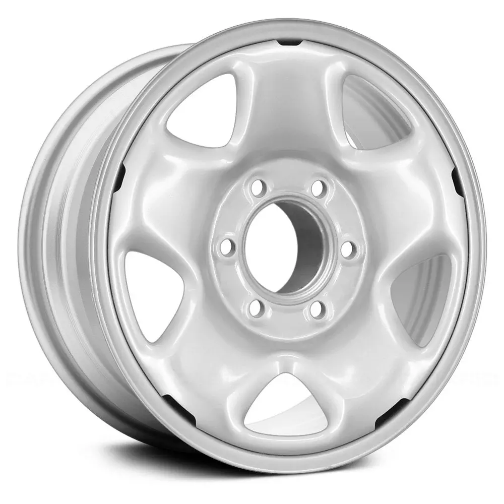 16 X 7 Steel Remanufactured Wheel With 6 X 139.7 Bolt Pattern | Oem Factory Replacement Rim | Toyota Tacoma 2005-2016 - Silver | Silver 1