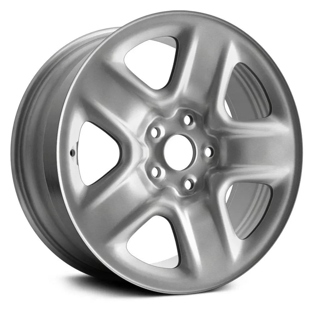 17 X 6.5 Steel Replica Wheel With 5 X 114.3 Bolt Pattern | Oem Factory Replacement Rim | Toyota Rav4 2006-2012 - Silver | Silver 1