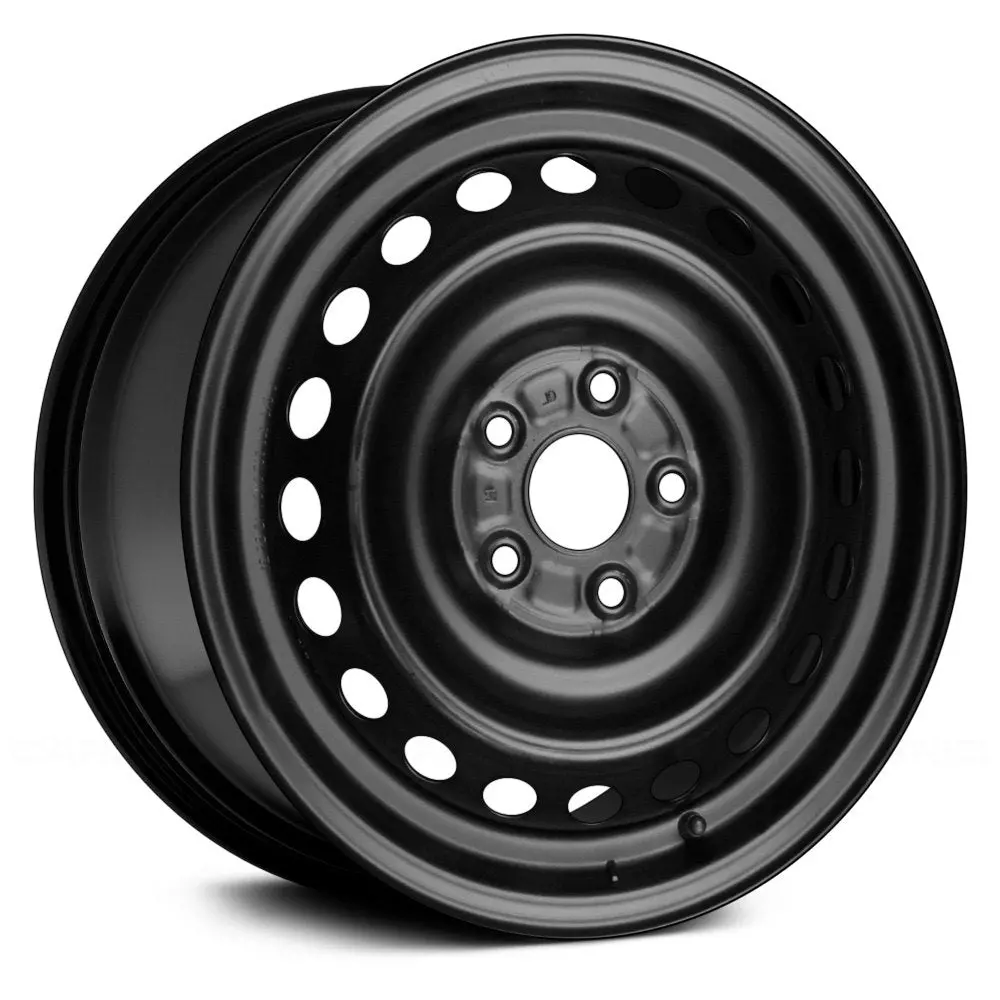 16 X 6.5 Steel Remanufactured Wheel With 5 X 114.3 Bolt Pattern | Oem Factory Replacement Rim | Toyota Camry 2012-2014 - Black | Black 1
