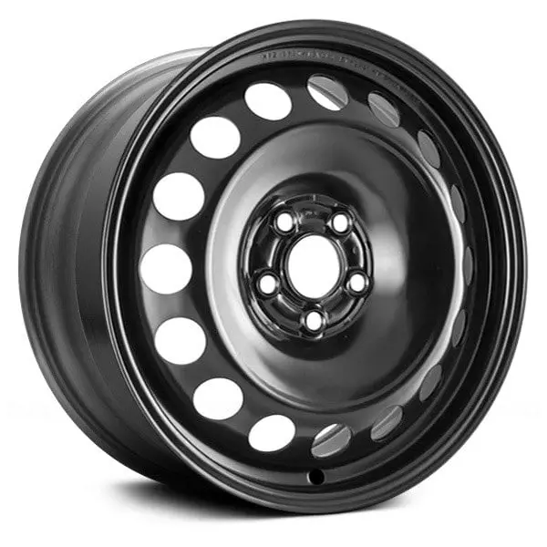 16 X 6.5 Steel Replica Wheel With 5 X 100 Bolt Pattern | Oem Factory Replacement Rim | Volkswagen Beetle 1998 - 2010 - Black | Black 1