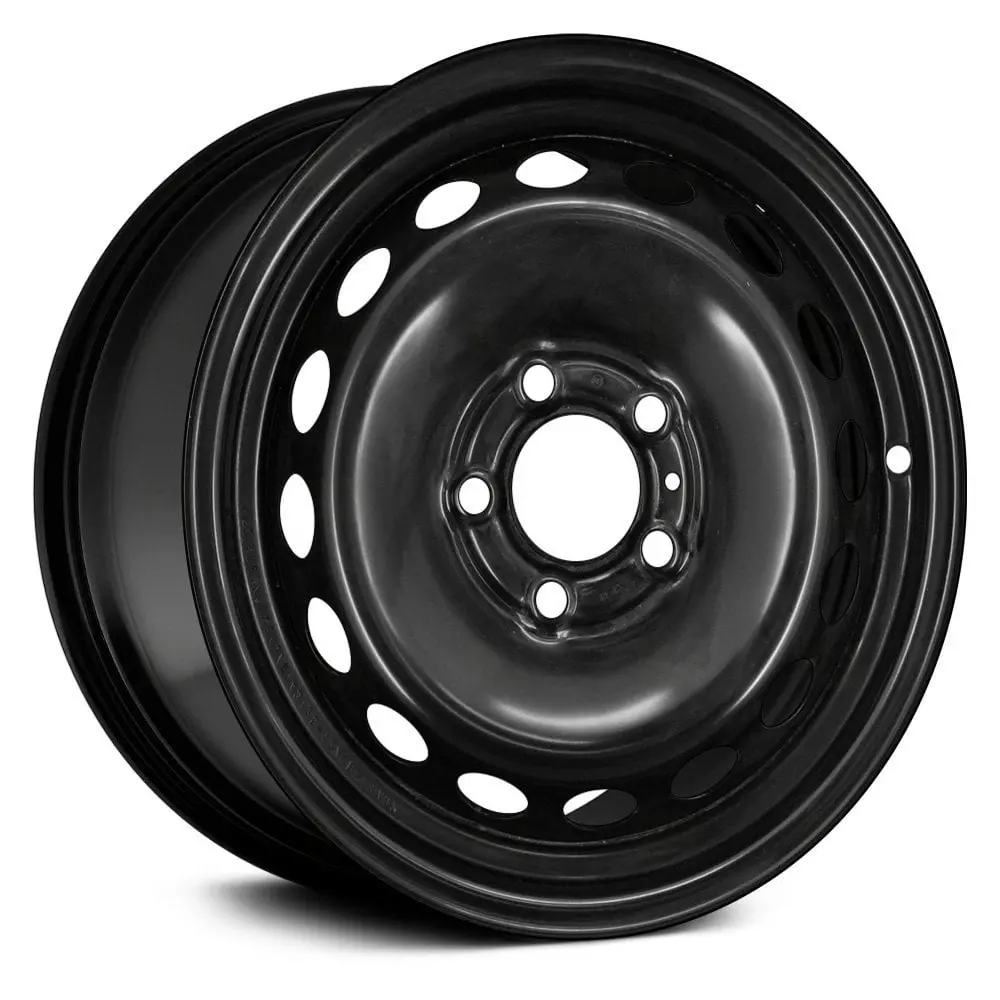 15 X 6.5 Steel Replica Wheel With 5 X 108 Bolt Pattern | Oem Factory Replacement Rim | Volvo C70 2004 - Black | Black 1