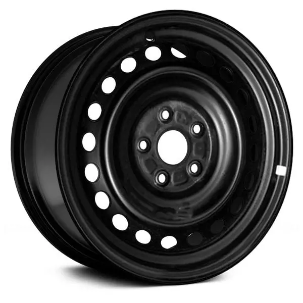 16 X 7 Steel Remanufactured Wheel With 5 X 114.3 Bolt Pattern | Oem Factory Replacement Rim | Toyota Camry 2015-2017 - Black | Black 1