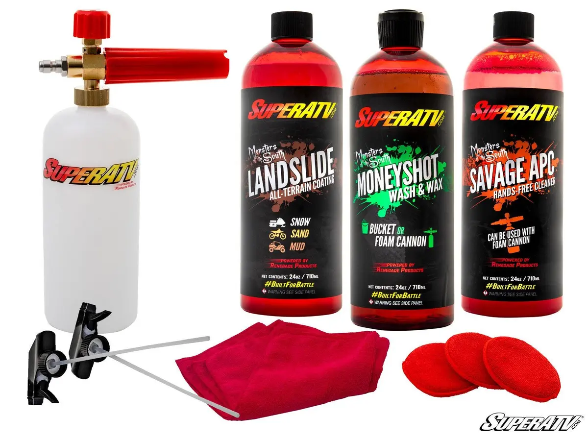 Superatv's Complete Off-Road Detailing Kit #Clr-Kit 1