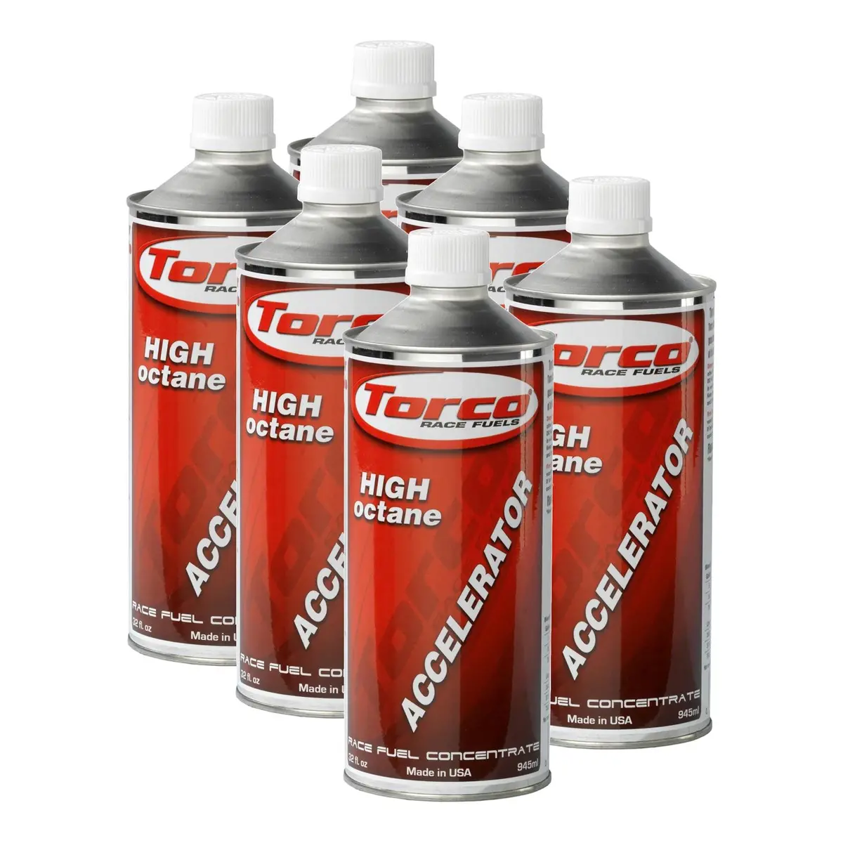 Box Of 6 Torco F500010te Unleaded Fuel Accelerator 1