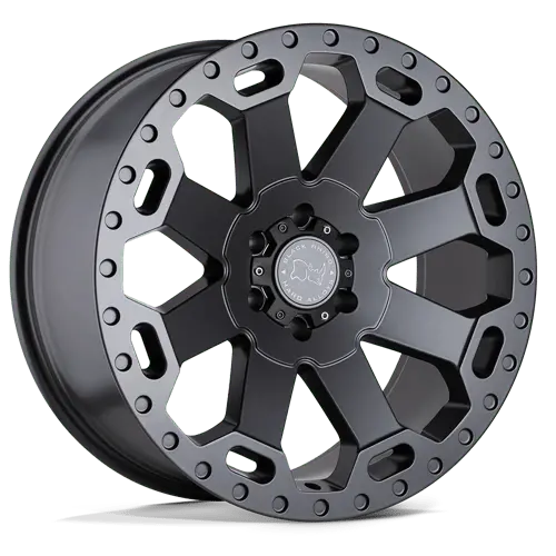 17X8 Matte Gunmetal 52Mm Black Rhino Wheel 2