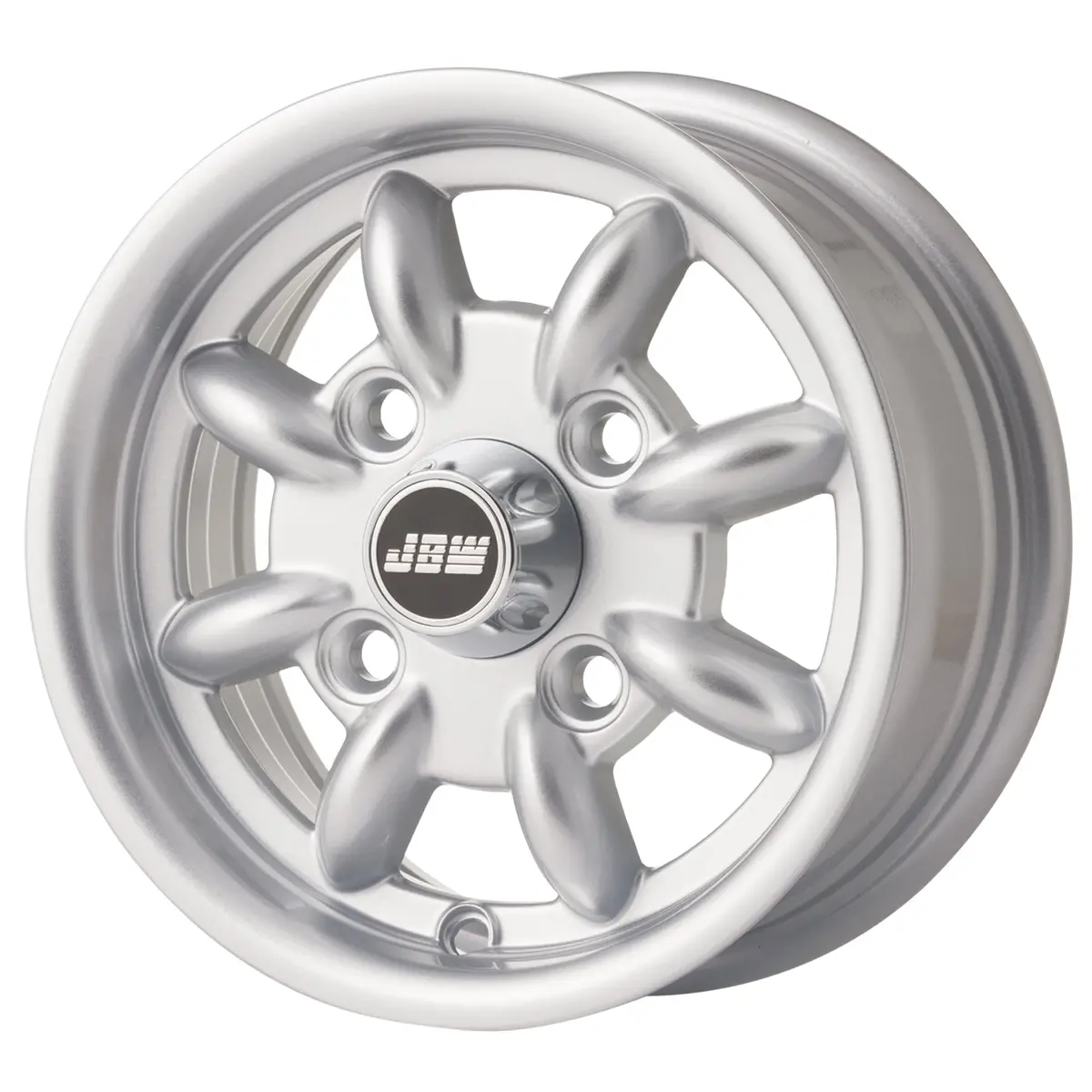 10 X 4.5 Jbw Minilight 4X101.6 - Et21 Wheel Silver 1