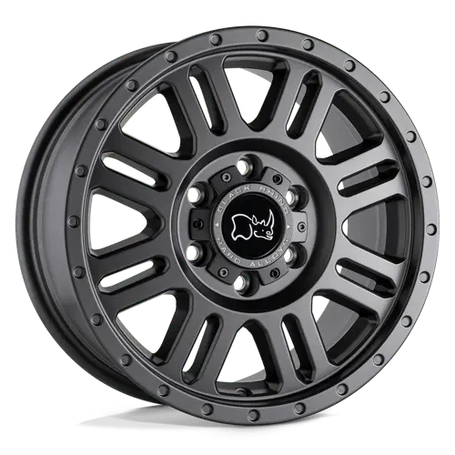 18X8 Matte Gunmetal 48Mm Black Rhino Wheel 2